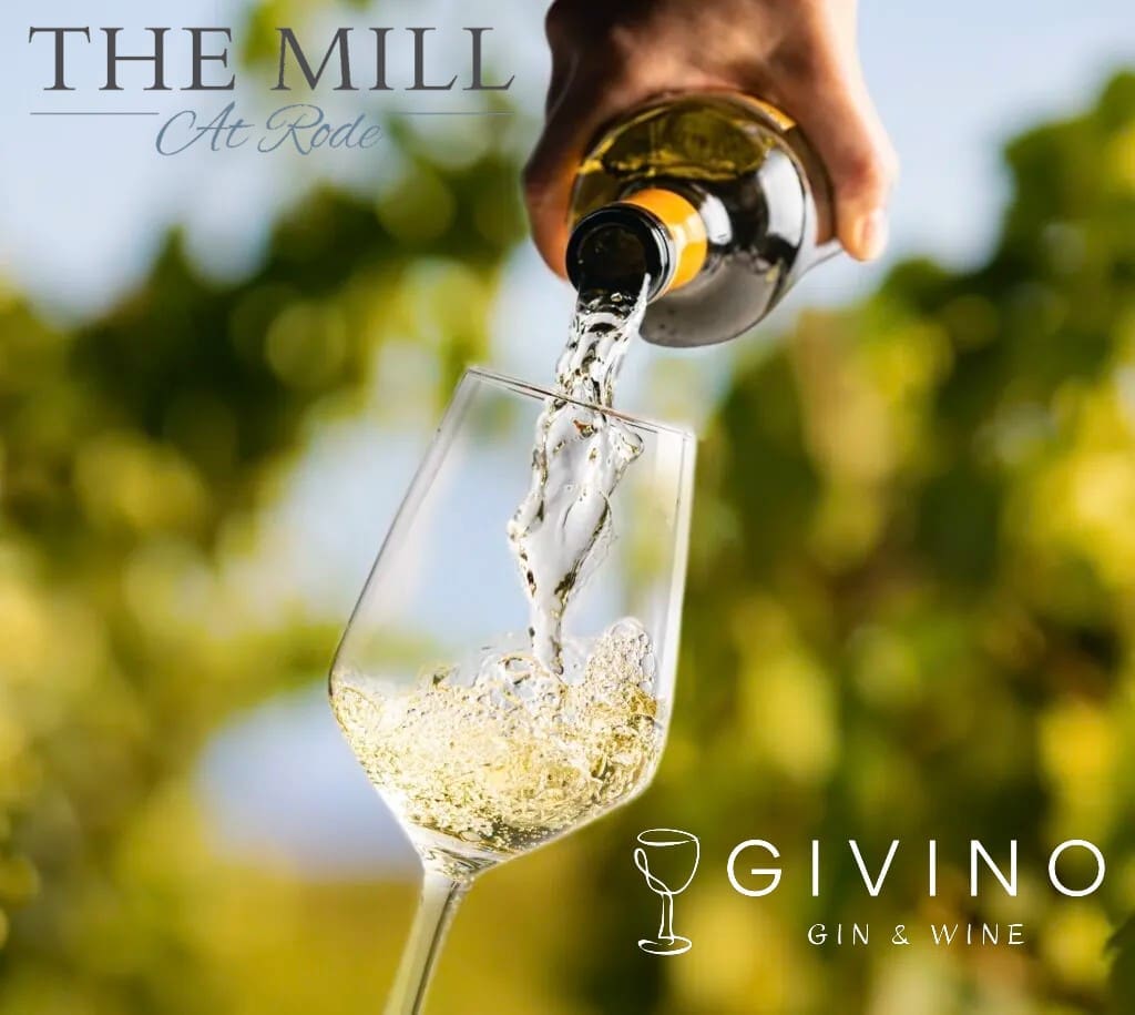 English Wine Tasting with curated menu with the Mill at Rode